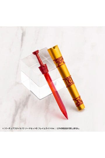 Kotobukiya M.S.G. Model Kit Accessory Set Virtuous Style 10 Sword Set B Flamerite Ver.