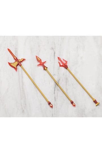 Kotobukiya M.S.G. Model Kit Accessory Set Virtuous Style 11 Pole Weapon Set Flamerite Ver.