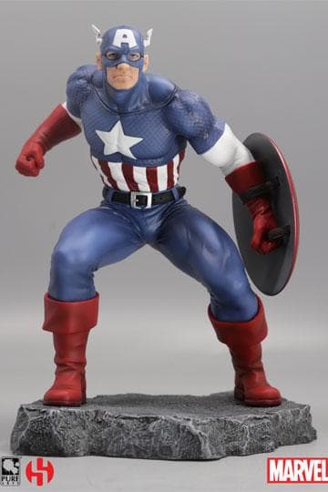 Marvel Comics Civil War Statue 1/8 Captain America 22 cm