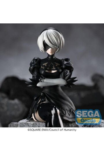 NieR:Automata Ver1.1a PM Perching PVC Statue 2B 13 cm
