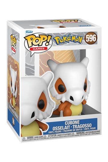 Pokemon Funko POP! Games Vinyl Figure Cubone (EMEA) 9 cm #596 - Funko POP!