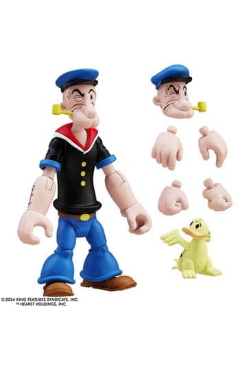 Popeye Action Figure Wave 03 Popeye 1st Appearance Black Shirt