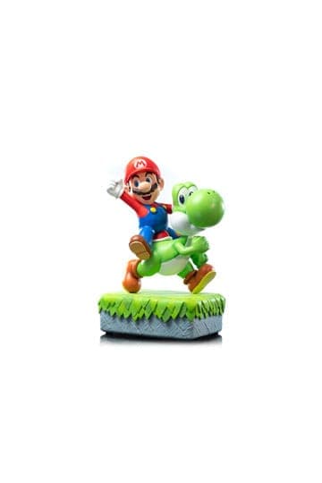 Super Mario Statue Mario & Yoshi 48 cm
