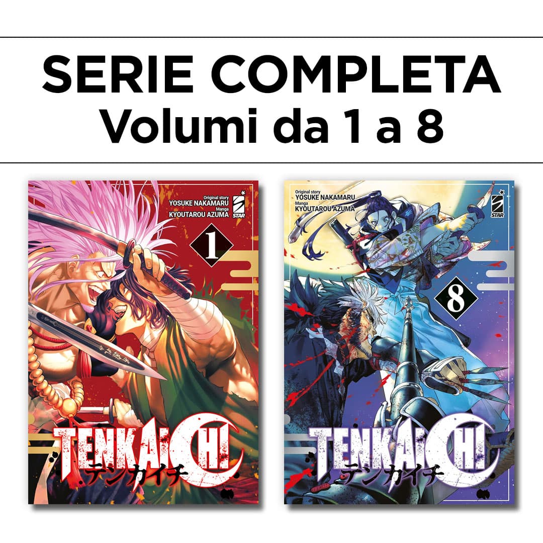 Tenkaichi 1/8 - Serie Completa - Edizioni Star Comics - Italiano