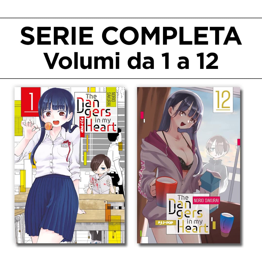 The Dangers in My Heart 1/12 - Serie Completa - Jpop - Italiano