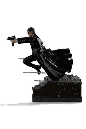 The Matrix Art Scale Statue 1/10 Trinity 22 cm