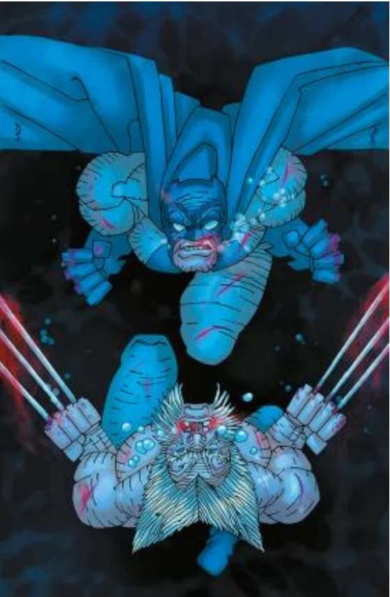 Deadpool / Batman - Incentive Foil Variant Vecchio Logan & Batman: Il Ritorno del Cavaliere Oscuro di Frank Miller - Special Events 113 - Panini Comics - Italiano