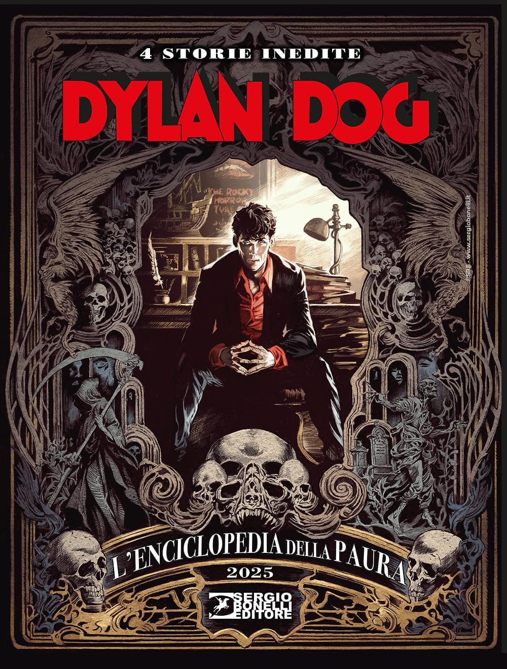 Dylan Dog Presenta - L'Enciclopedia della Paura 2025 - Collana Almanacchi 193 - Sergio Bonelli Editore - Italiano