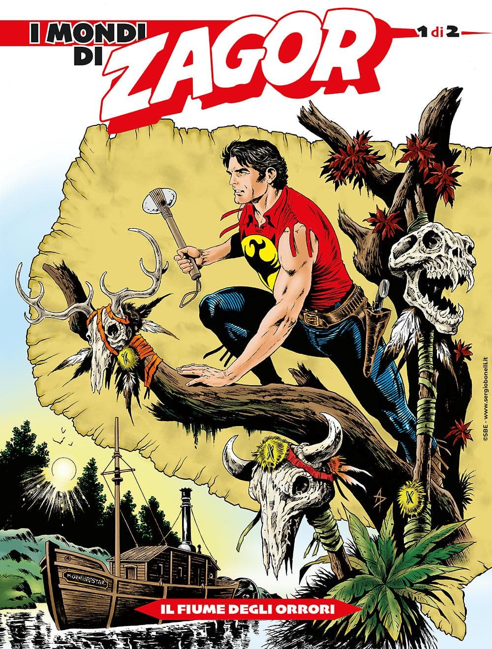 I Mondi di Zagor 1 - Il Fiume degli Orrori - Sergio Bonelli Editore - Italiano