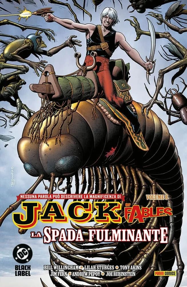 Jack of Fables Vol. 8 - La Spada Fulminante - DC Black Label Hits - Panini Comics - Italiano