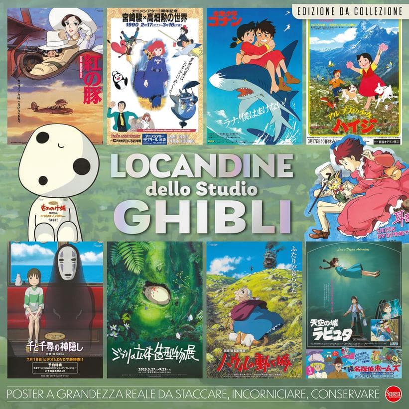 Locandine dello Studio Ghibli - Anime Cult Speciale 7 - Sprea - Italiano