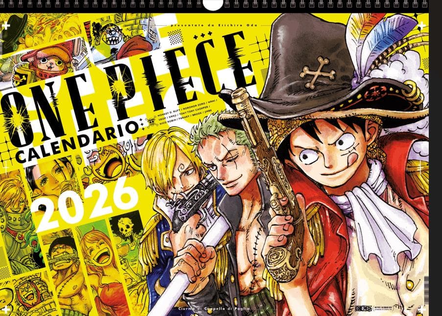 One Piece - Calendario 2026 - Edizioni Star Comics - Italiano