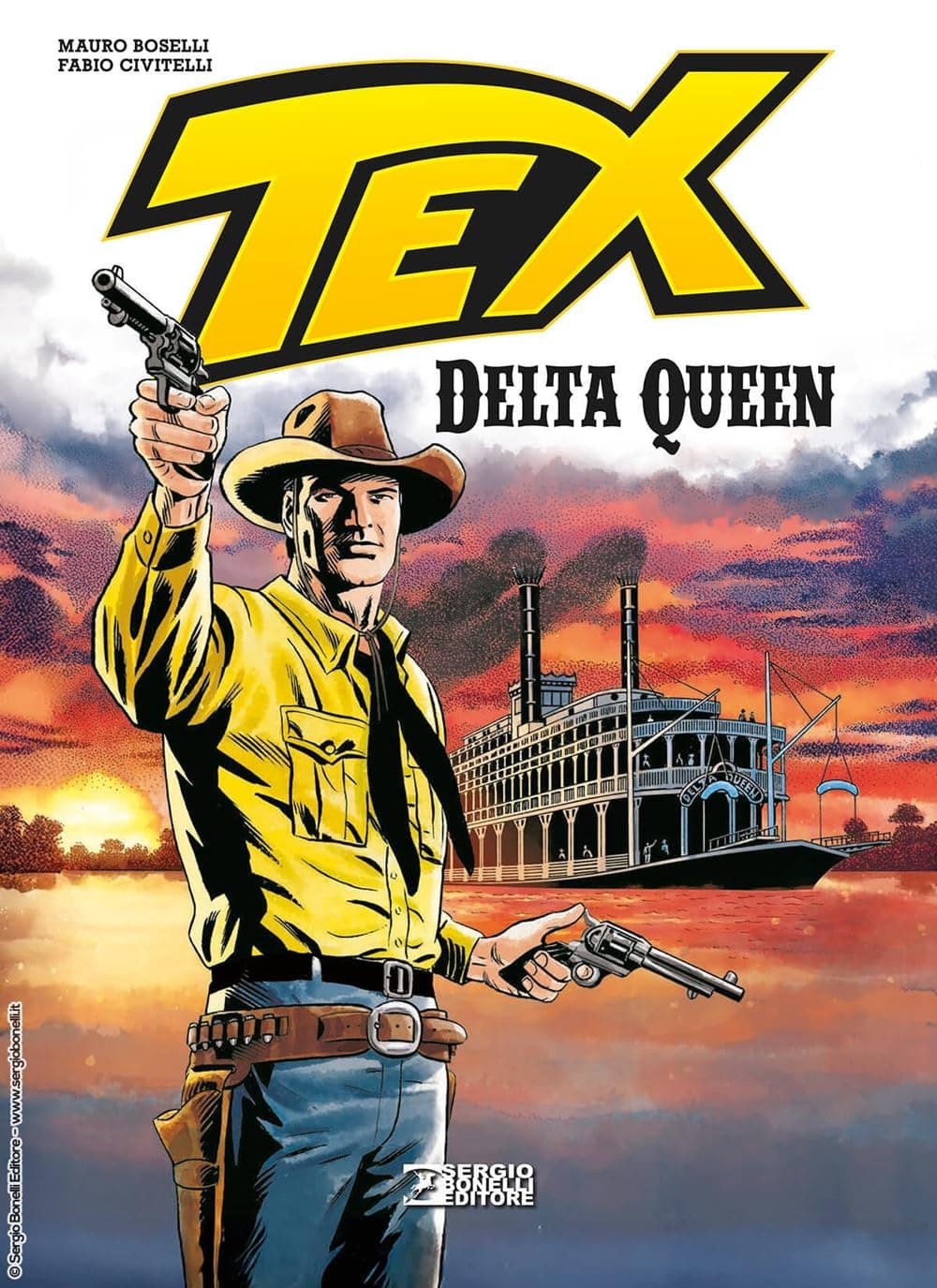 Tex - Delta Queen - Sergio Bonelli Editore - Italiano