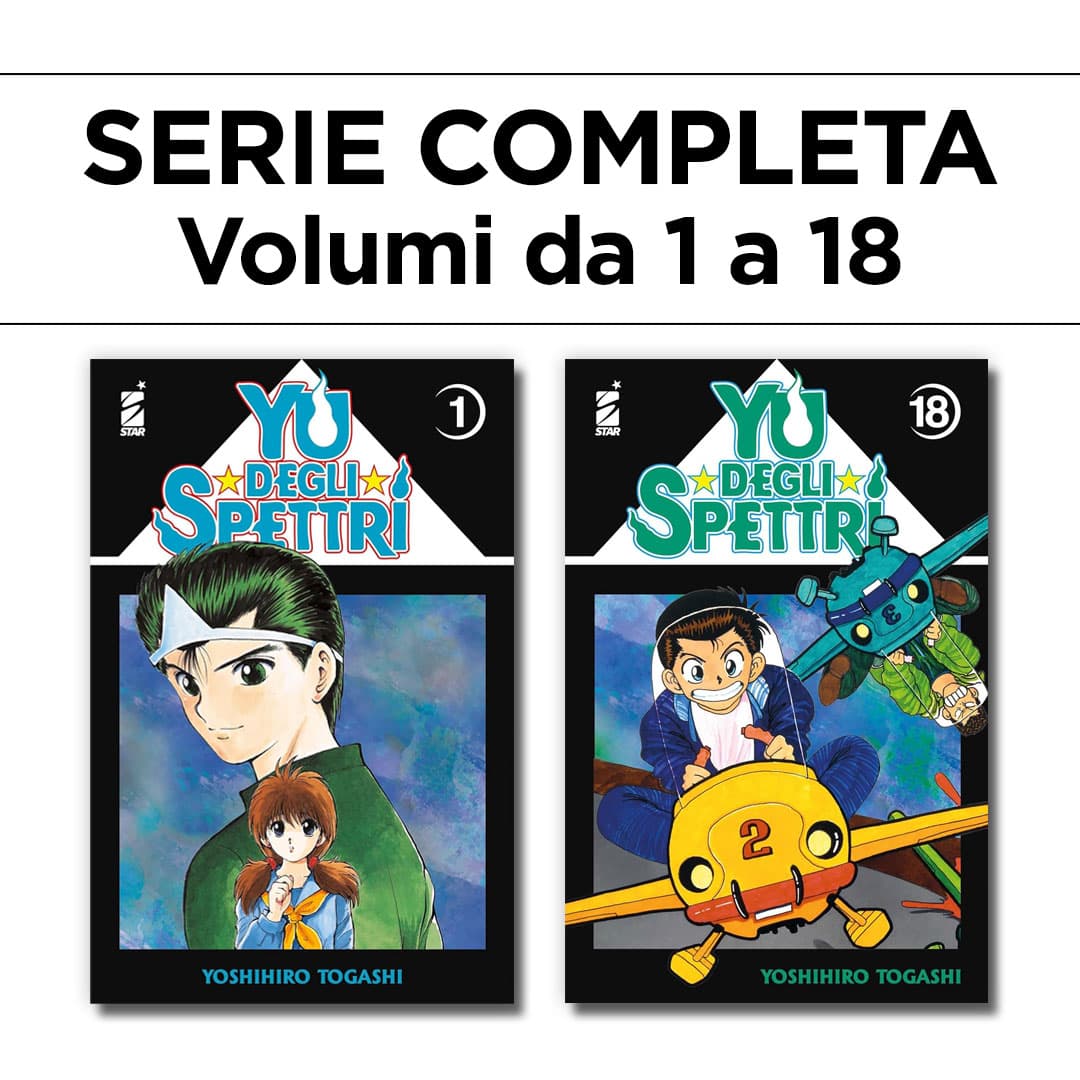 Yu degli Spettri - New Edition 1/18 - Serie Completa - Edizioni Star Comics - Italiano