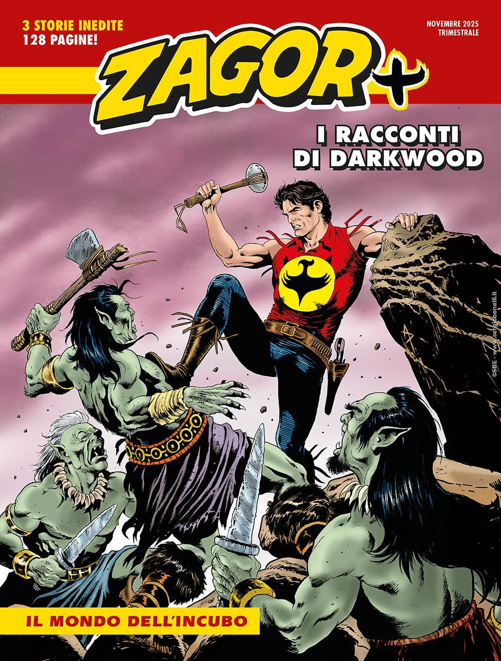 Zagor Più 19 - Il Mondo dell'Incubo - Maxi Zagor 60 - Sergio Bonelli Editore - Italiano
