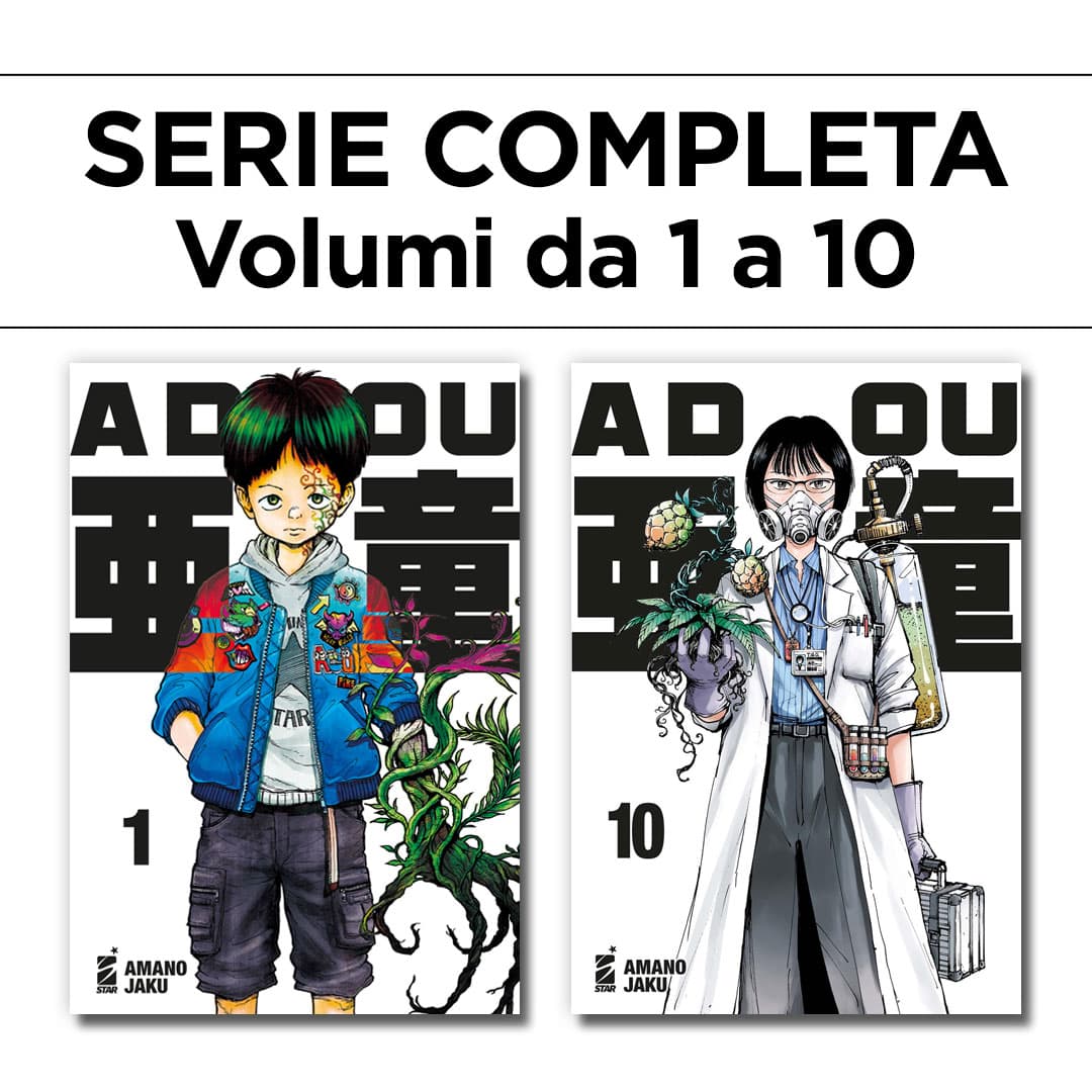 Adou 1/10 - Serie Completa - Edizioni Star Comics - Italiano