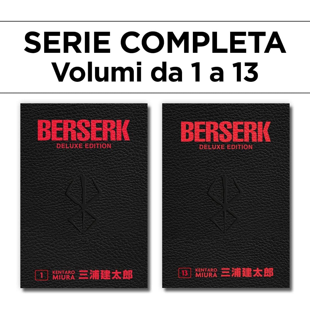 Berserk Deluxe Edition Vol. 1/13 - Serie Completa - Panini Comics - Italiano