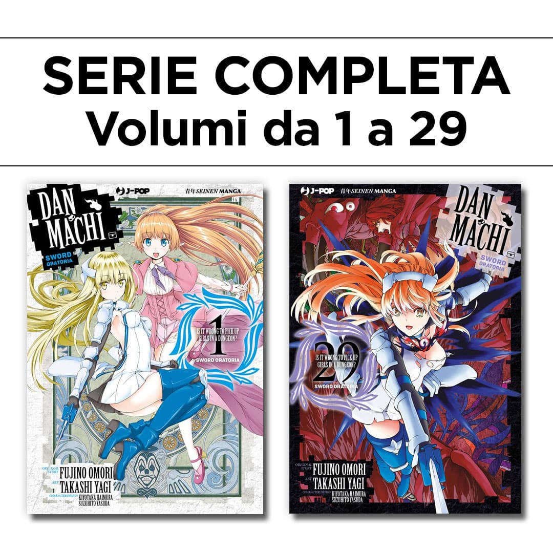 Danmachi - Sword Oratoria 1/29 - Serie Completa - Jpop - Italiano