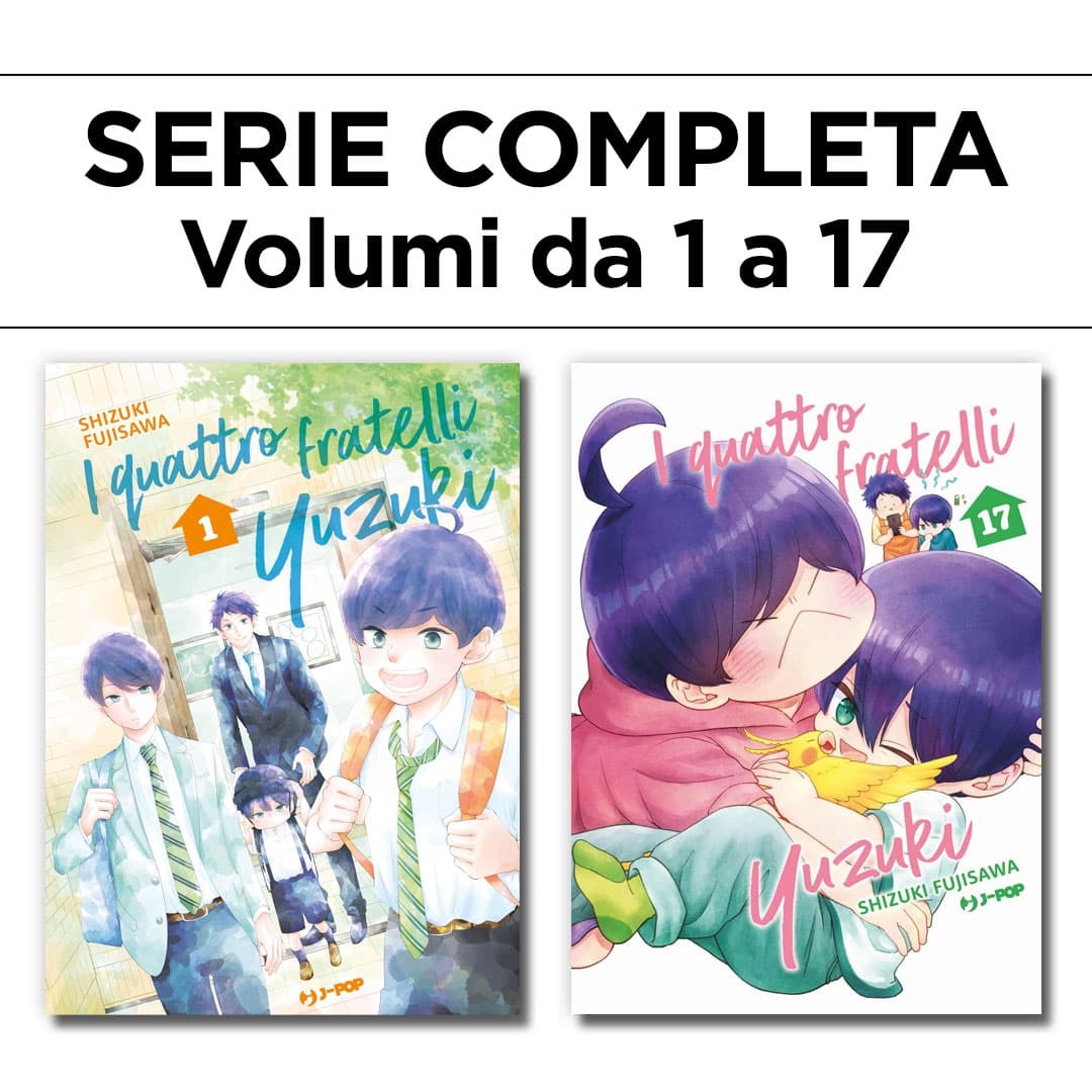 I Quattro Fratelli Yuzuki 1/17 - Serie Completa - Jpop - Italiano