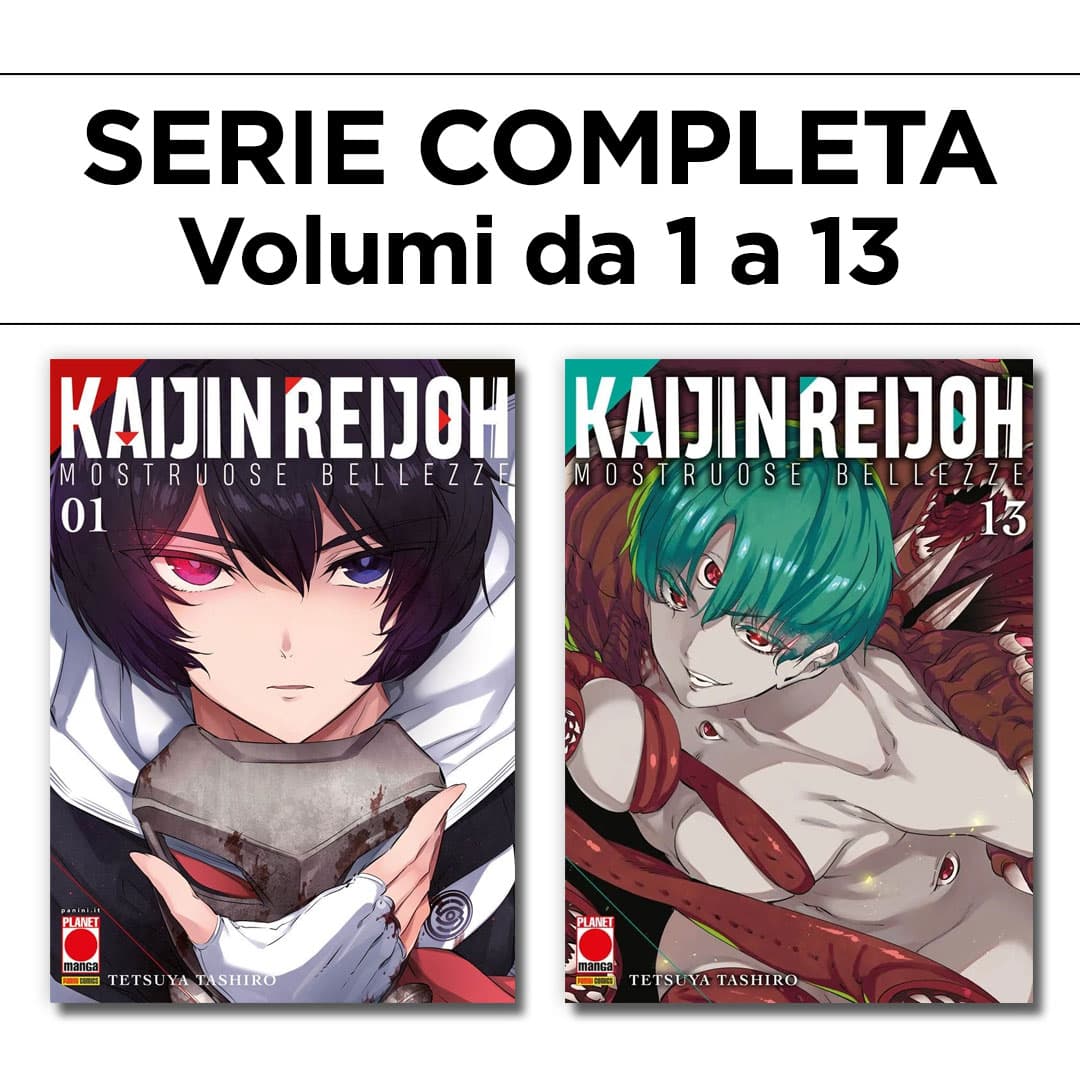 Kaijin Reijoh - Mostruose Bellezze 1/13 - Serie Completa - Panini Comics - Italiano