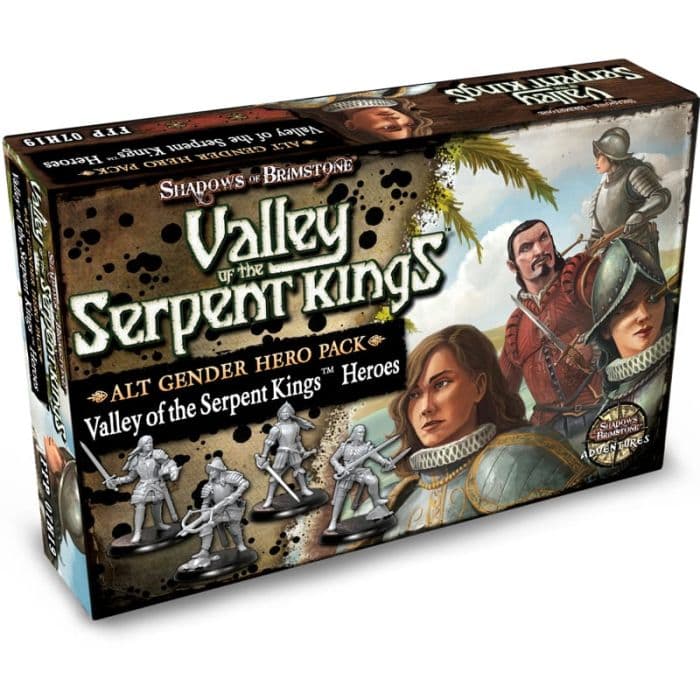 Shadows of Brimstone - Valley of the Serpent Kings - Alt Gender Hero Pack