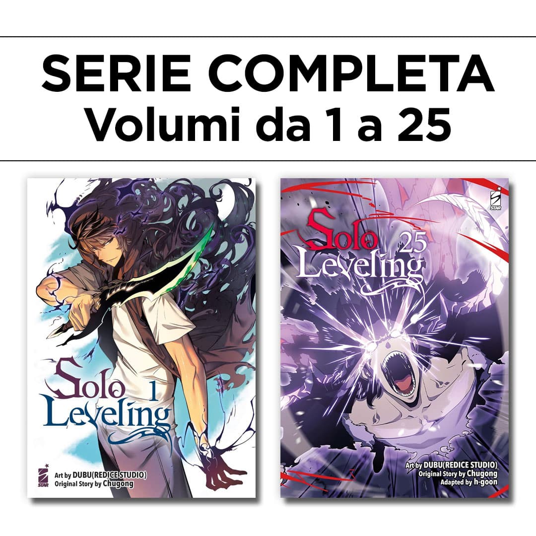 Solo Leveling 1/25 - Serie Completa - Edizioni Star Comics - Italiano