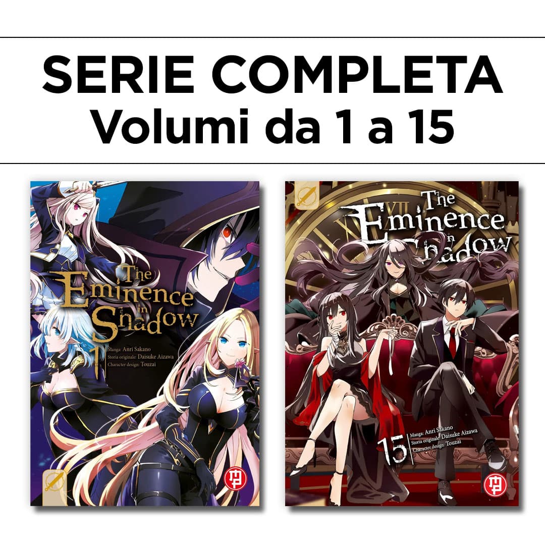 The Eminence in Shadow 1/15 - Serie Completa - Collana MX - Magic Press - Italiano