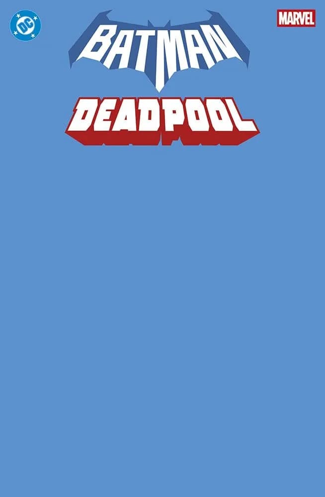 Batman / Deadpool - Variant Blue Blank - DC Crossover 47 - Panini Comics - Italiano