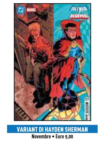Batman / Deadpool - Variant Hayden Sherman - DC Crossover 47 - Panini Comics - Italiano