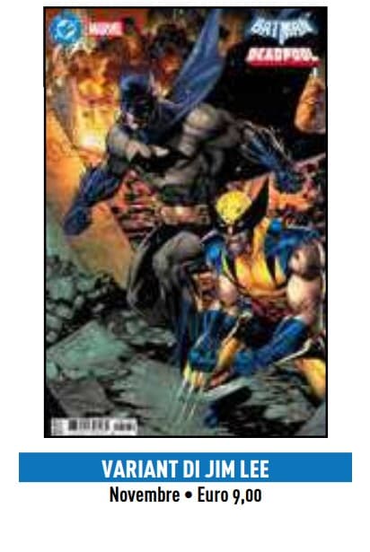 Batman / Deadpool - Variant Jim Lee - DC Crossover 47 - Panini Comics - Italiano