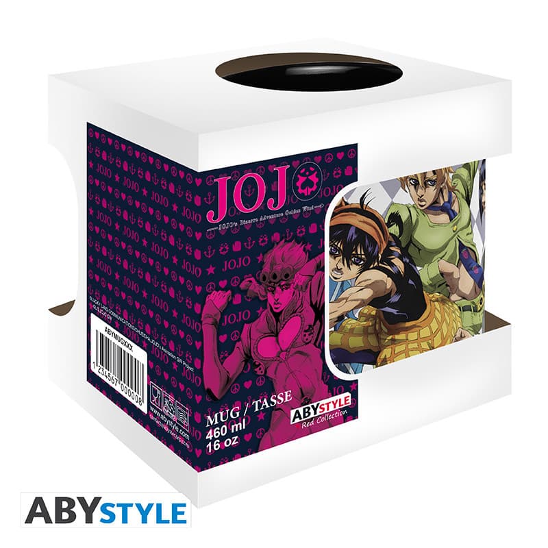 JoJo's Bizarre Adventure - Tazza Mug - 460 ml - Golden Wind - Subli With Box