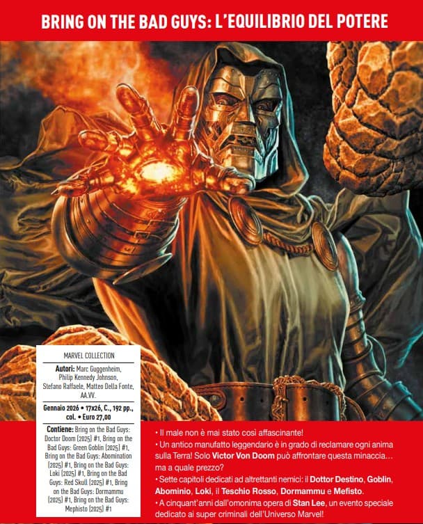 Bring on the Bad Guys - L'Equilibrio del Potere - Marvel Collection - Panini Comics - Italiano