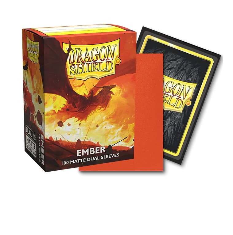 Bustine Protettive Standard Matte Dual “Ember” - Confezione da 100