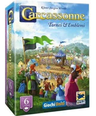 Carcassonne 6 - Tornei ed Emblemi - Edizione 2025 - Espansione
