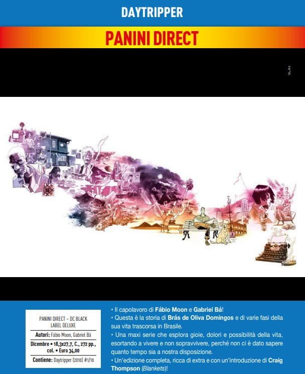 Daytripper - DC Deluxe - Panini Comics - Italiano