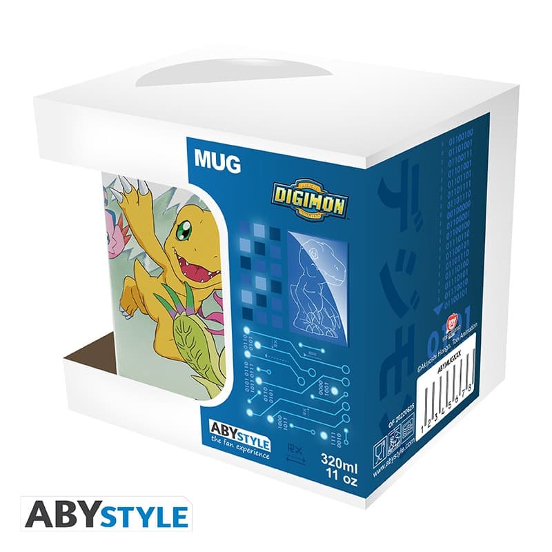 Digimon - Tazza Mug - 320 ml - "Departure" - Subli