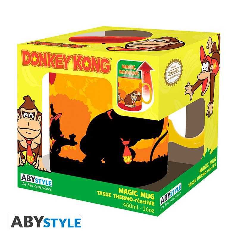 Donkey Kong - Mug Heat Change - 460 ml - Donkey Kong - Cardboard Box
