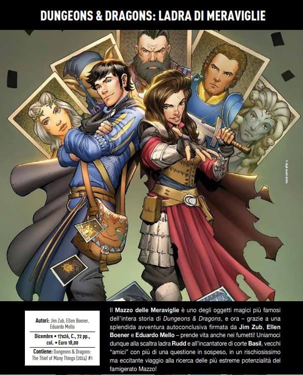 Dungeons & Dragons - Ladra di Meraviglie - Panini Comics - Italiano