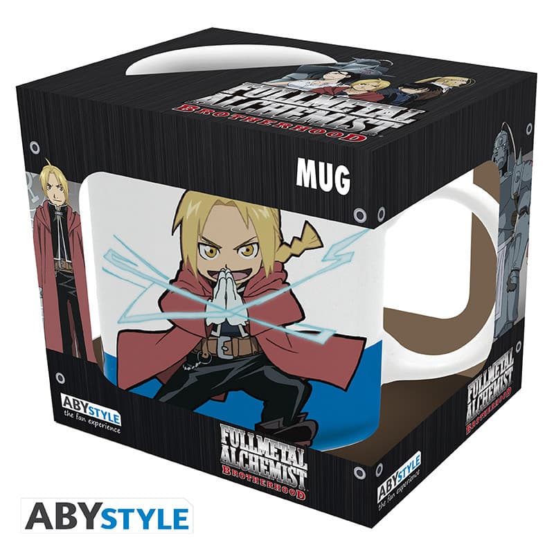 Fullmetal Alchemist - Tazza Mug - 320 ml - Elric Brothers Chibi - Subli With Box