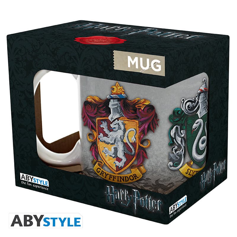 Harry Potter - Tazza Mug - 320 ml - The 4 Houses - Subli With Box