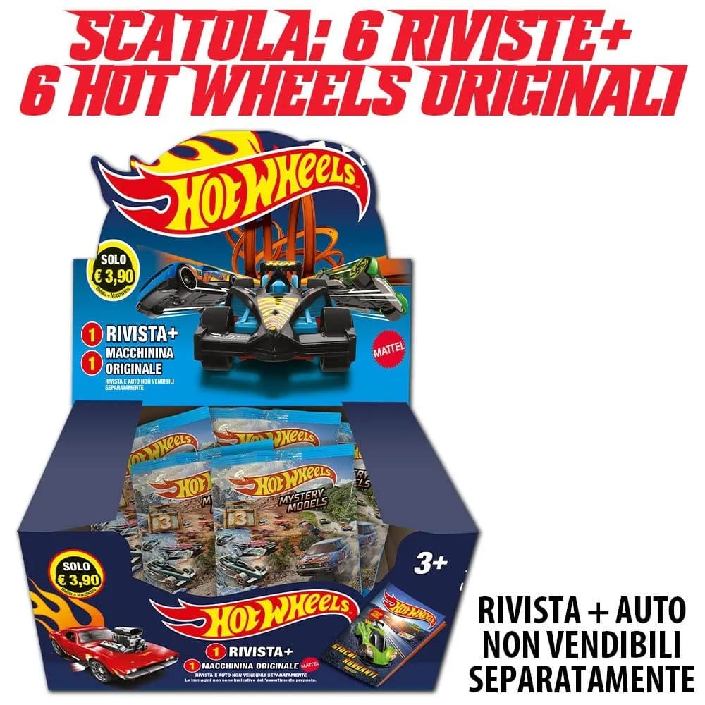 Hot Wheels Box Magazine 20 - Panini Comics - Italiano