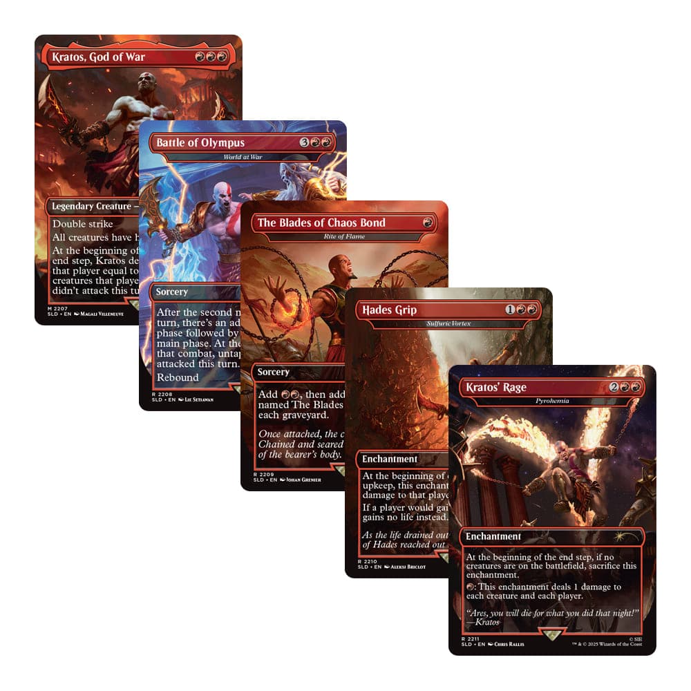 Magic: The Gathering - Secret Lair x PlayStation - Non Foil - God of War (Greek) - Inglese