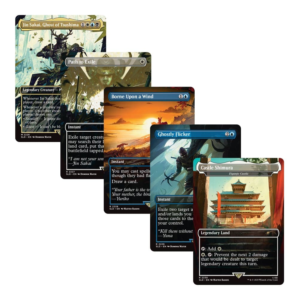 Magic: The Gathering - Secret Lair x PlayStation - Ghost of Tsushima - Inglese