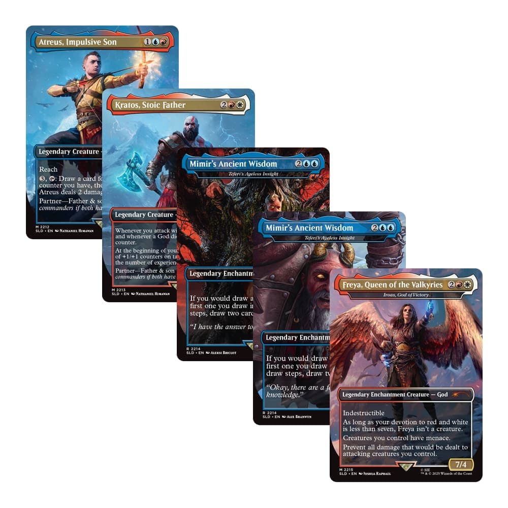 Magic: The Gathering - Secret Lair x PlayStation - Non Foil - God of War (Norse) - Inglese