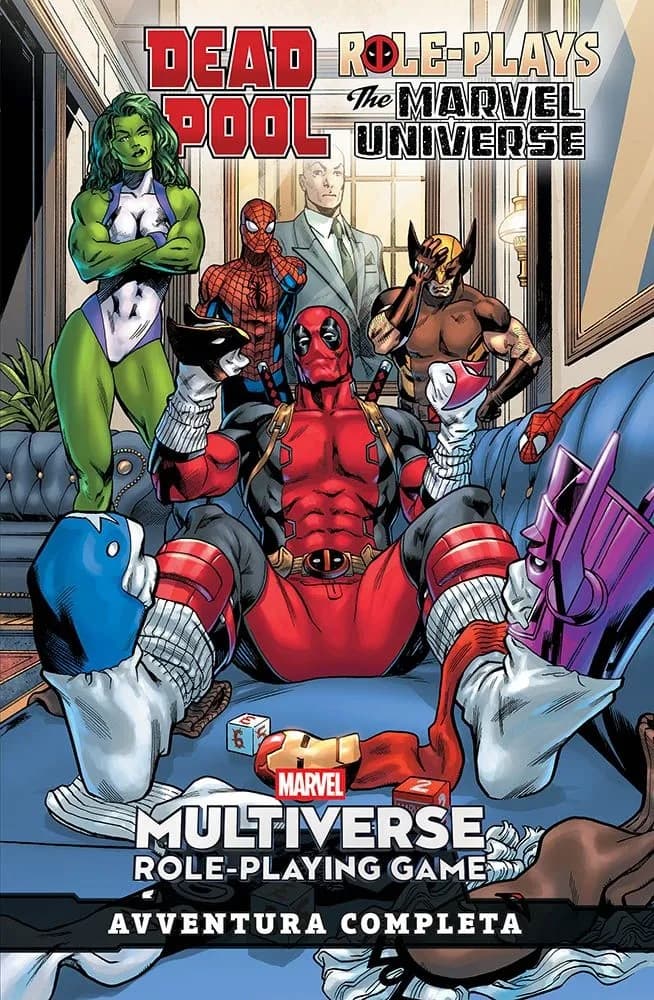 Marvel Multiverse Role-Playing Game - Deadpool Role-Plays the Marvel Universe - Panini Comics - Italiano