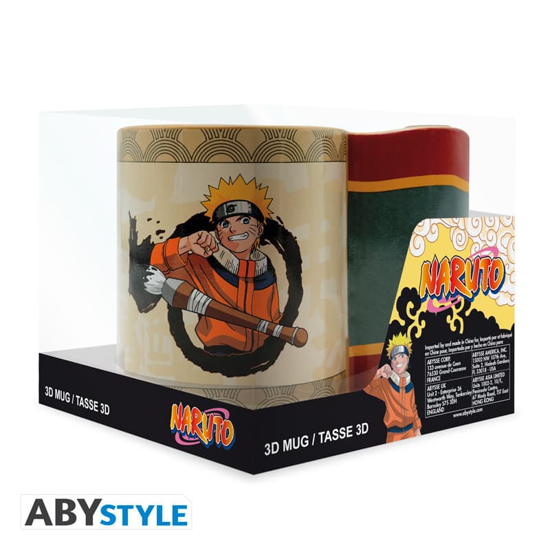 Naruto - Tazza Mug 3D Handle - Naruto Scroll