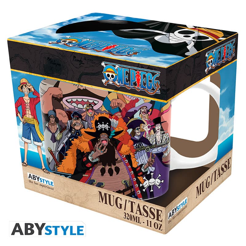 One Piece - Tazza Mug - 320 ml - Blackbeard Pirates Crew - Subli With Box
