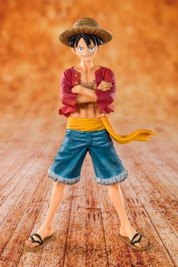 One Piece Figuarts ZERO PVC Statue Cappello di Paglia Straw Hat Luffy 14 cm