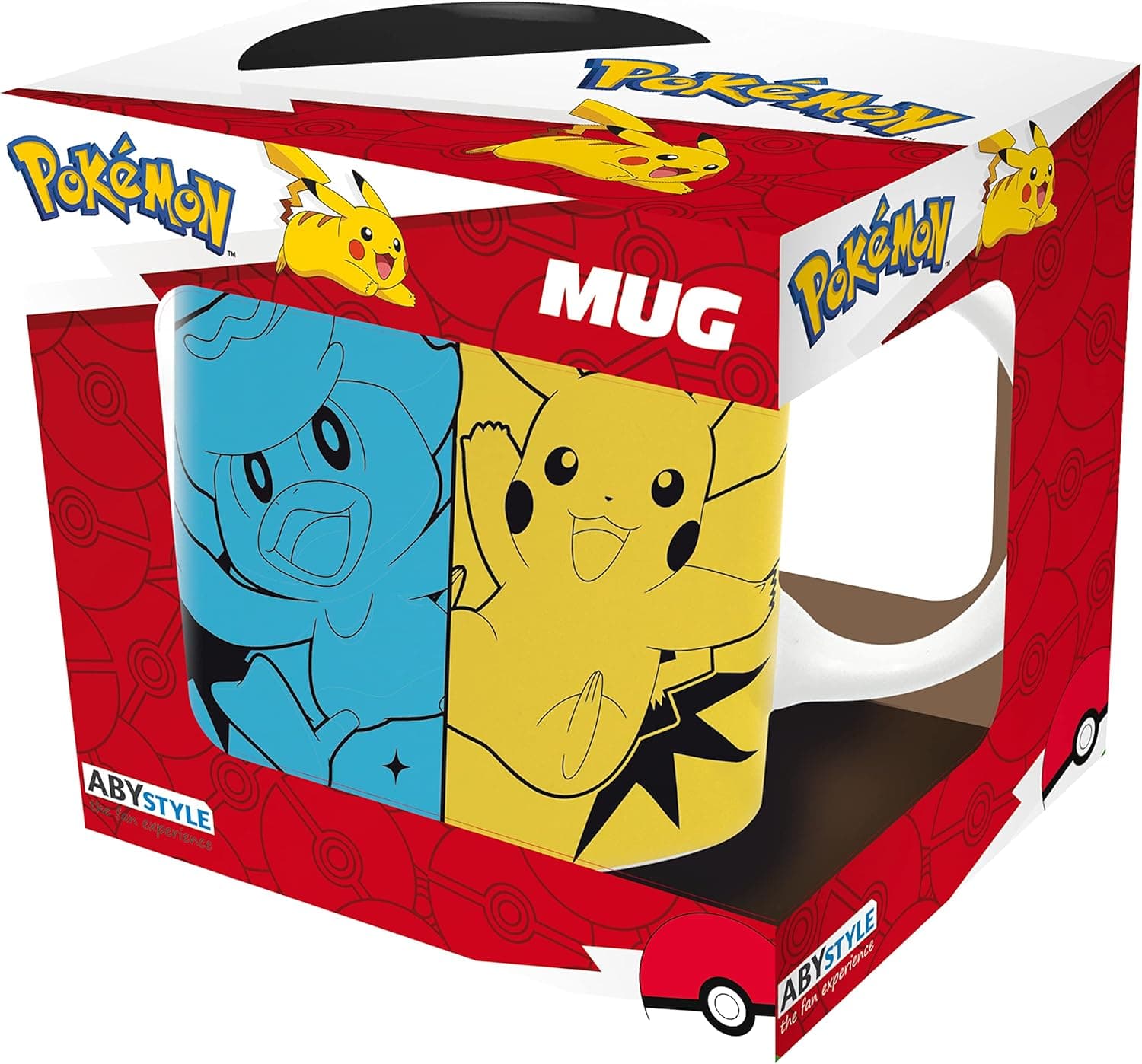 Pokèmon - Tazza Starters Scarlatto e Viola