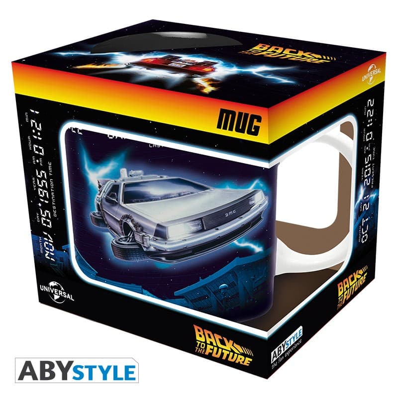 Ritorno al Futuro - Back to The Future - Tazza Mug - 320 ml - Delorean - Subli With Box